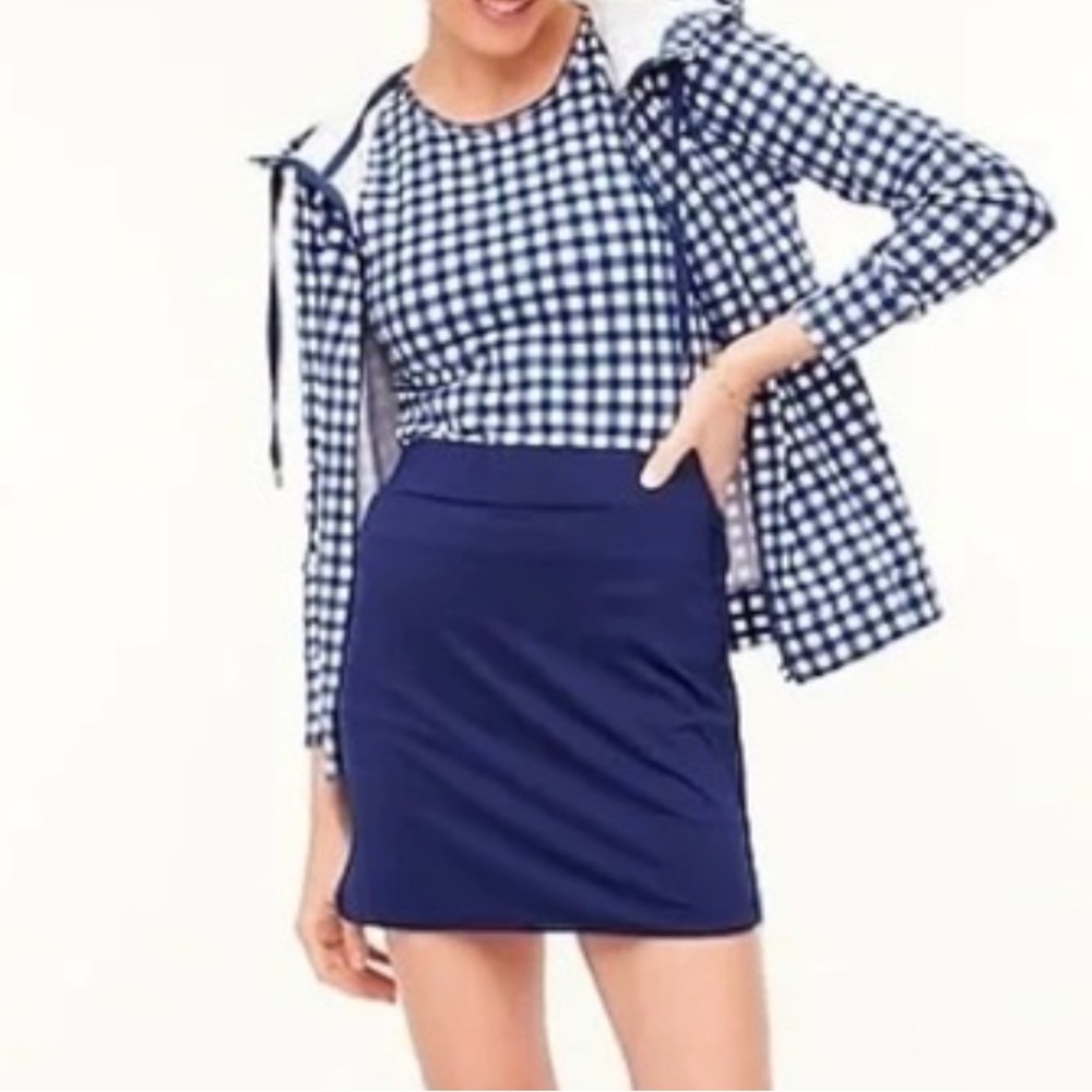 💙 J. Crew Women's Active Navy Blue Skort